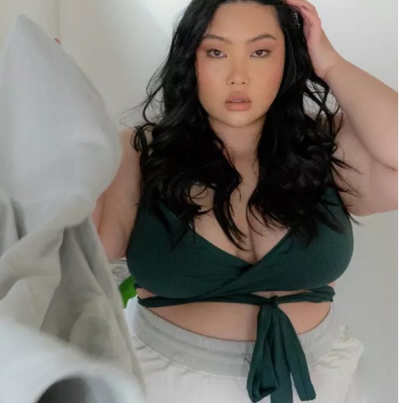 Fabletics woman’s plus size 3x green Nola top - Picture 1 of 15